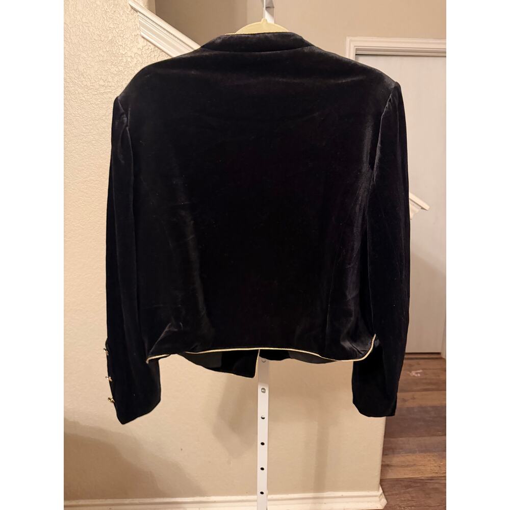 Who What Wear Velvet Jacket/ Blazer Size 2X - Picture 2 of 4